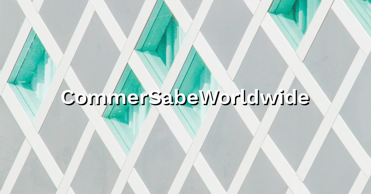 CommerSabeWorldwide - SABE - Commercial Affaires internationales