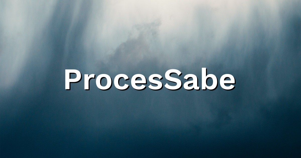 ProcesSabe - SABE - Ingénieur process